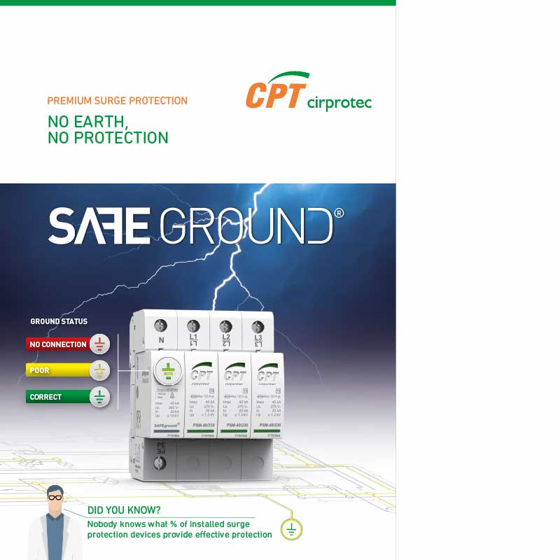 Brochure – Monitoring grounding SPD SAFEGROUND®